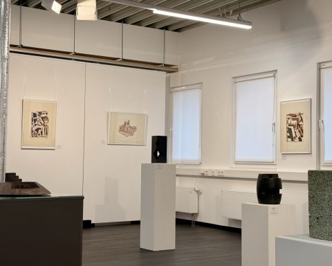 Blick in die Ausstellung im Kunstverein Dillingen, Foto: Bülent Gündüz